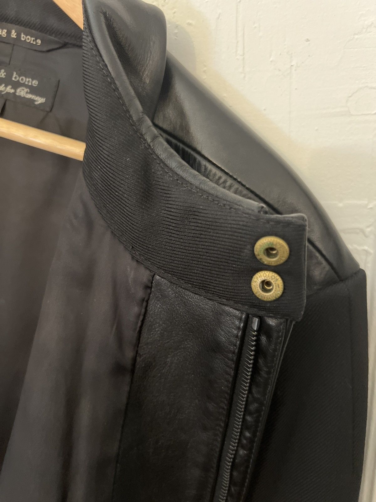 Rag & Bone RAG & BONE for Barney‘s NY - Black Fencing Jacket Size US M / EU 48-50 / 2 - 10 Thumbnail