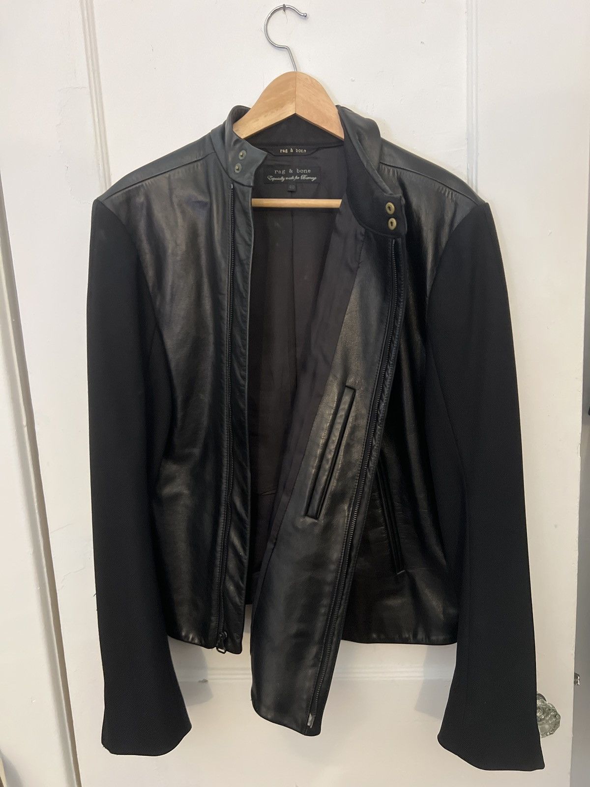 Rag & Bone RAG & BONE for Barney‘s NY - Black Fencing Jacket Size US M / EU 48-50 / 2 - 12 Thumbnail