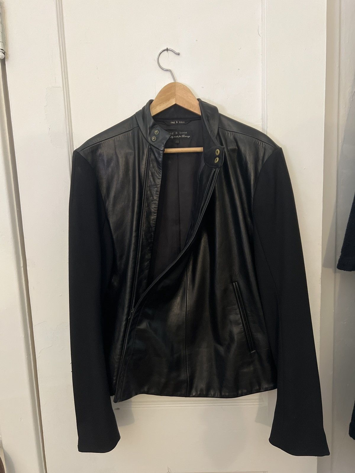 Rag & Bone RAG & BONE for Barney‘s NY - Black Fencing Jacket | Grailed