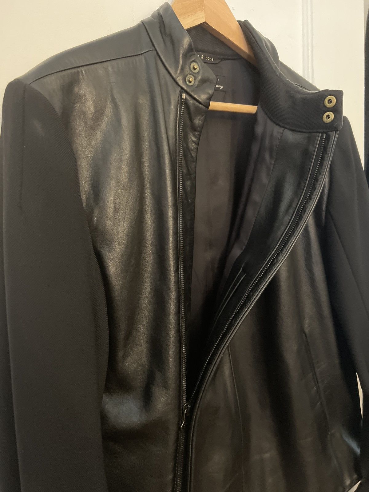 Rag & Bone RAG & BONE for Barney‘s NY - Black Fencing Jacket Size US M / EU 48-50 / 2 - 14 Thumbnail