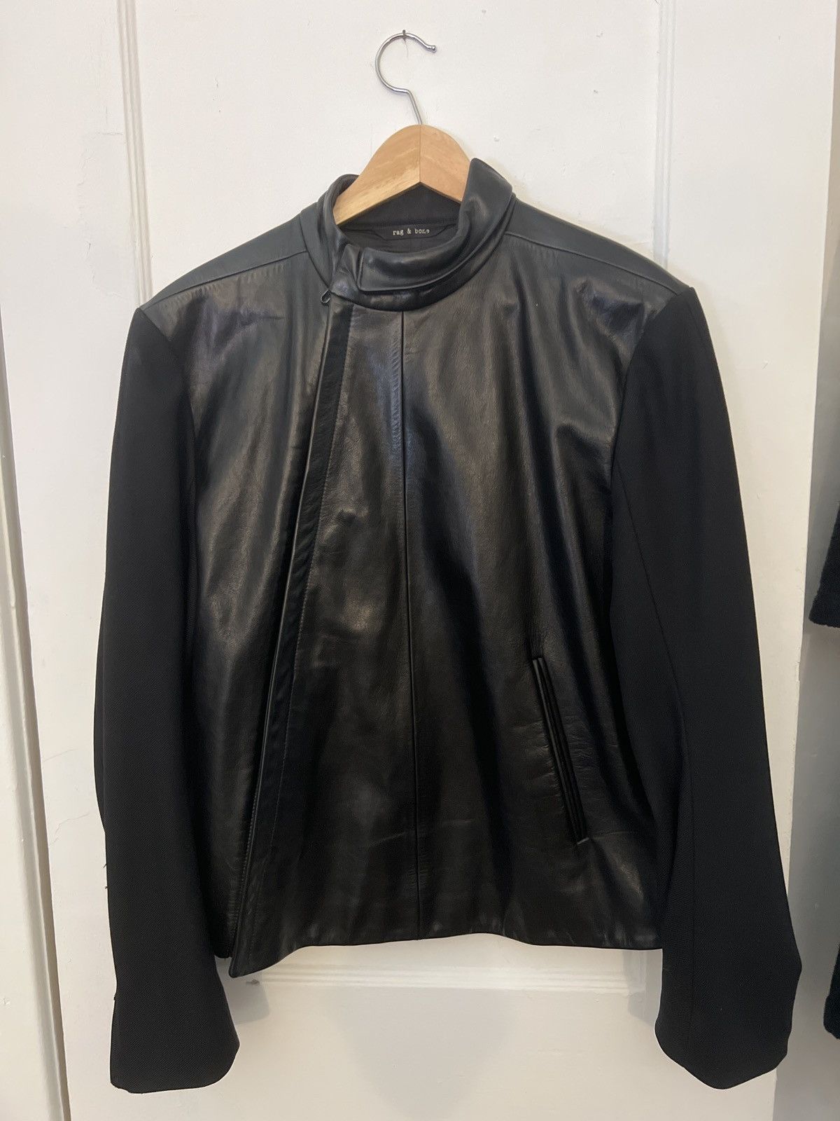 Rag & Bone RAG & BONE for Barney‘s NY - Black Fencing Jacket Size US M / EU 48-50 / 2 - 13 Thumbnail
