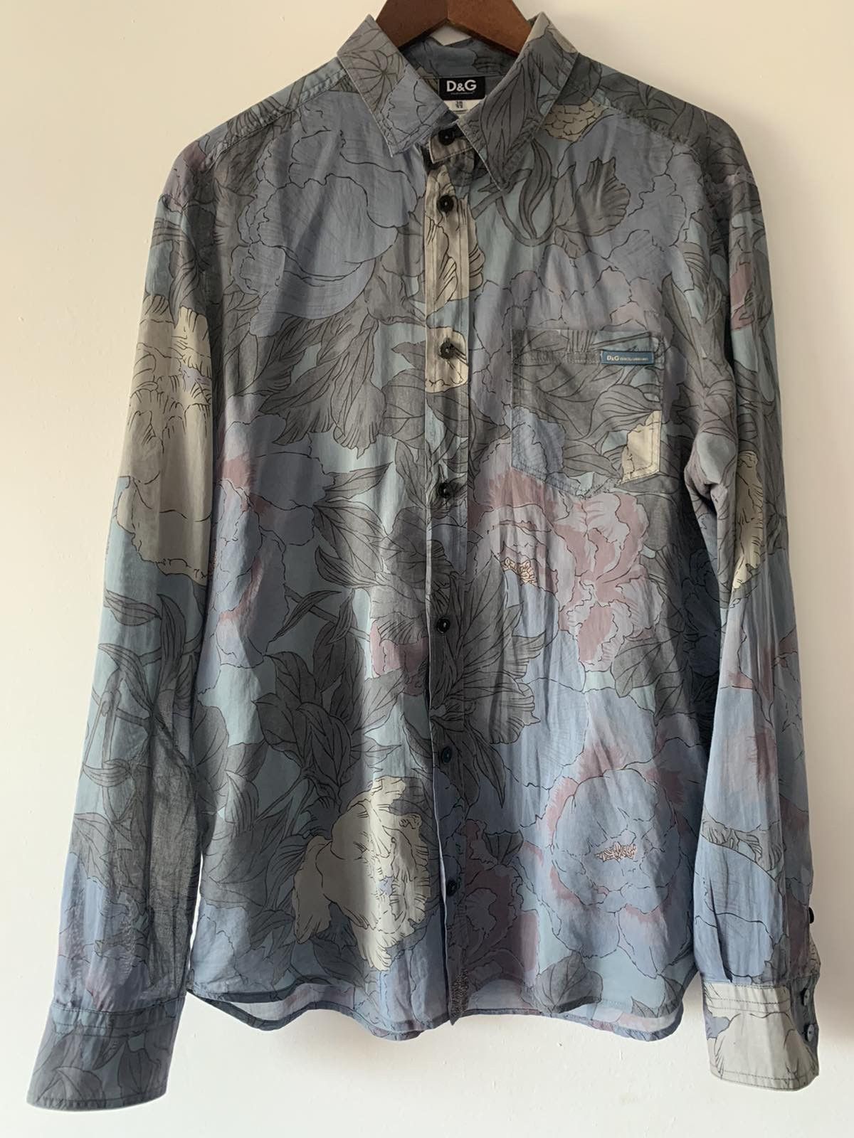 Dolce & Gabbana 🏝️ Vintage Dolce & Gabbana Hawaiian Shirt Size US L / EU 52-54 / 3 - 1 Thumbnail