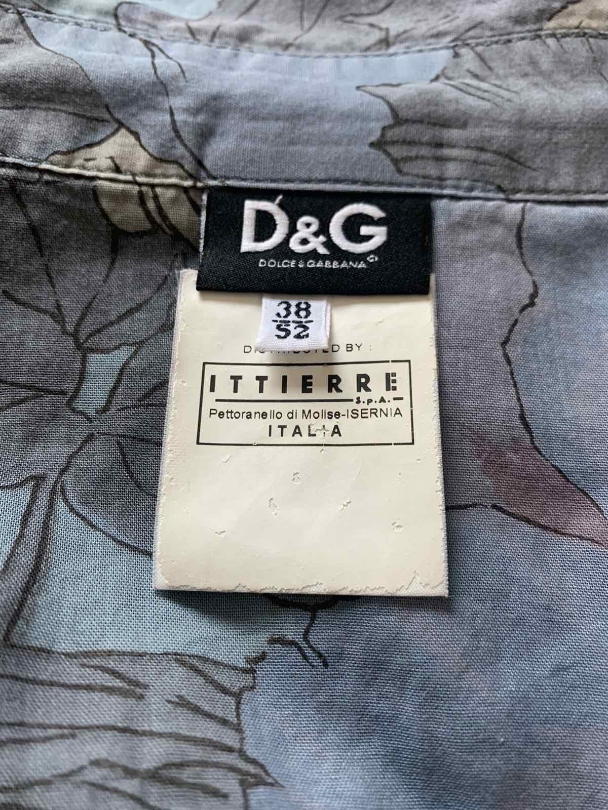 Dolce & Gabbana 🏝️ Vintage Dolce & Gabbana Hawaiian Shirt Size US L / EU 52-54 / 3 - 8 Thumbnail