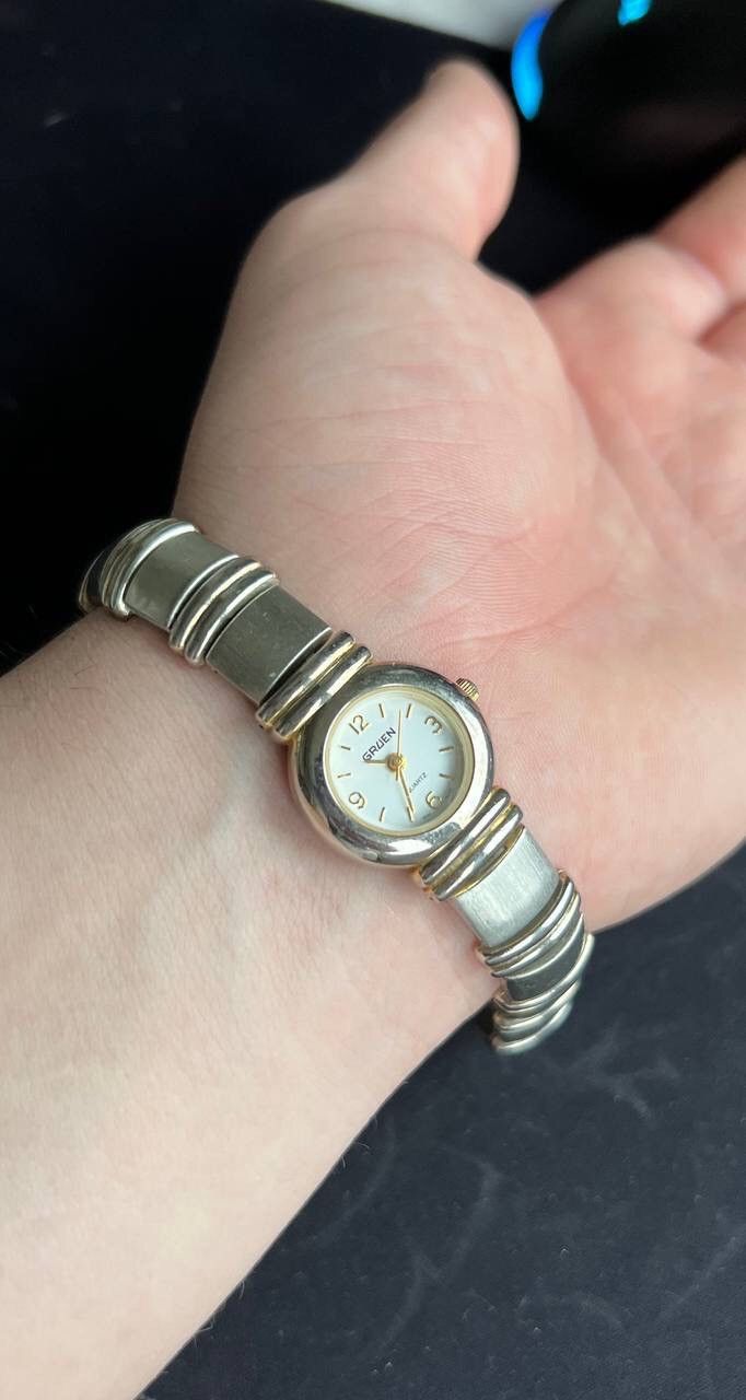 Japanese Brand × Jewelry × Vintage RETRO LADIES Japan Stylish Fashion Watch Bracelet Futuristic Size ONE SIZE - 1 Thumbnail