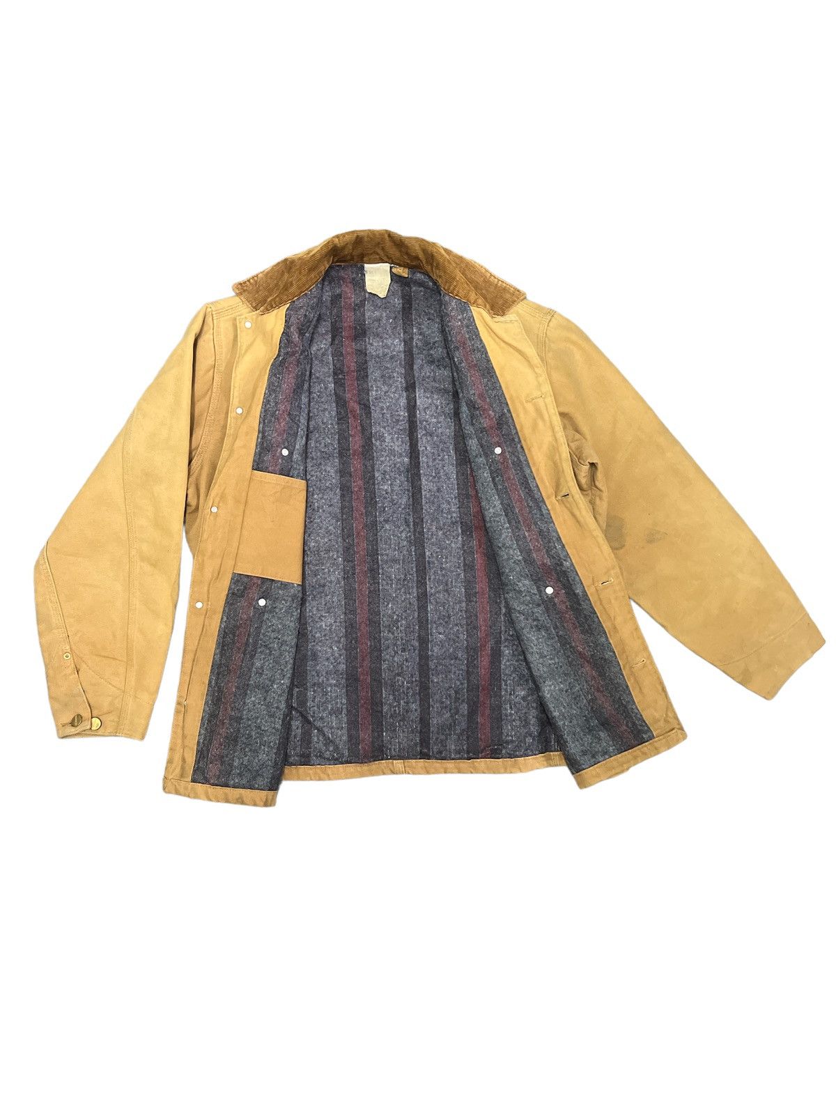 Carhartt × Vintage VINTAGE CARHARTT WORKERS JACKET WTH BLANKET Size US L / EU 52-54 / 3 - 7 Thumbnail