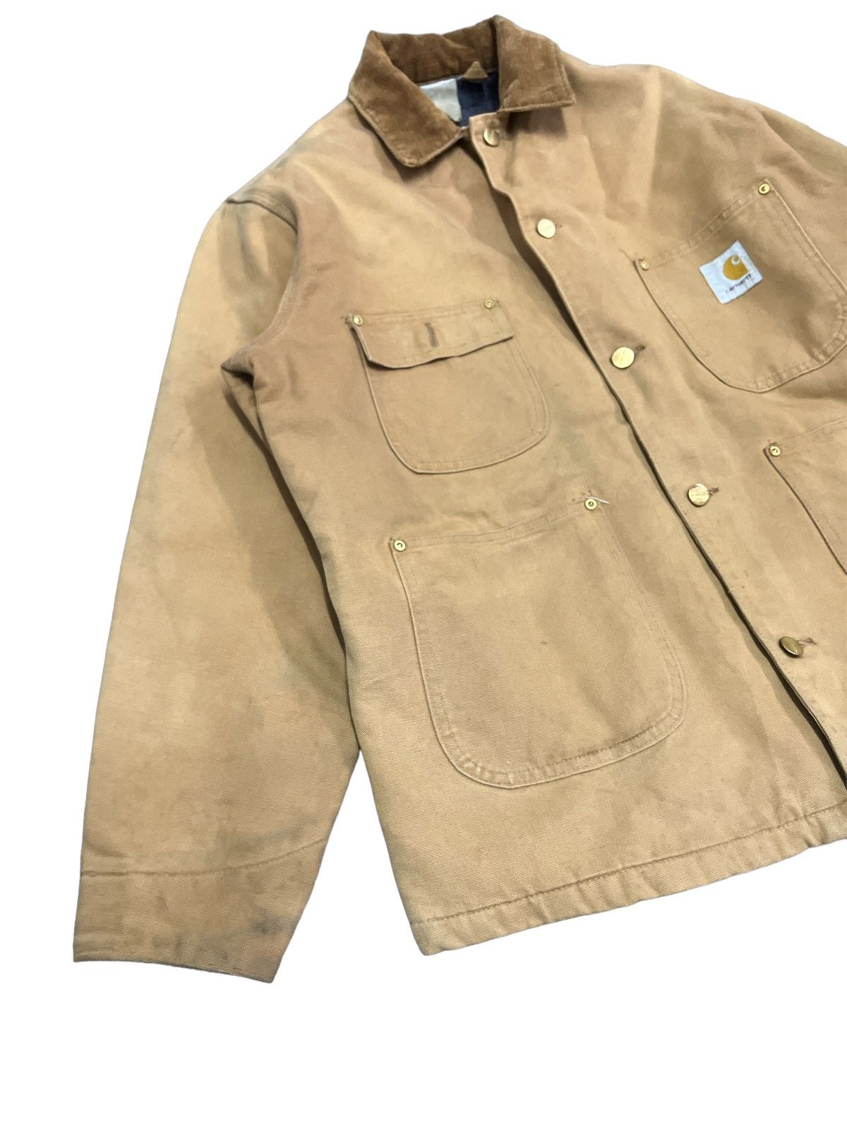 Carhartt × Vintage VINTAGE CARHARTT WORKERS JACKET WTH BLANKET Size US L / EU 52-54 / 3 - 2 Thumbnail
