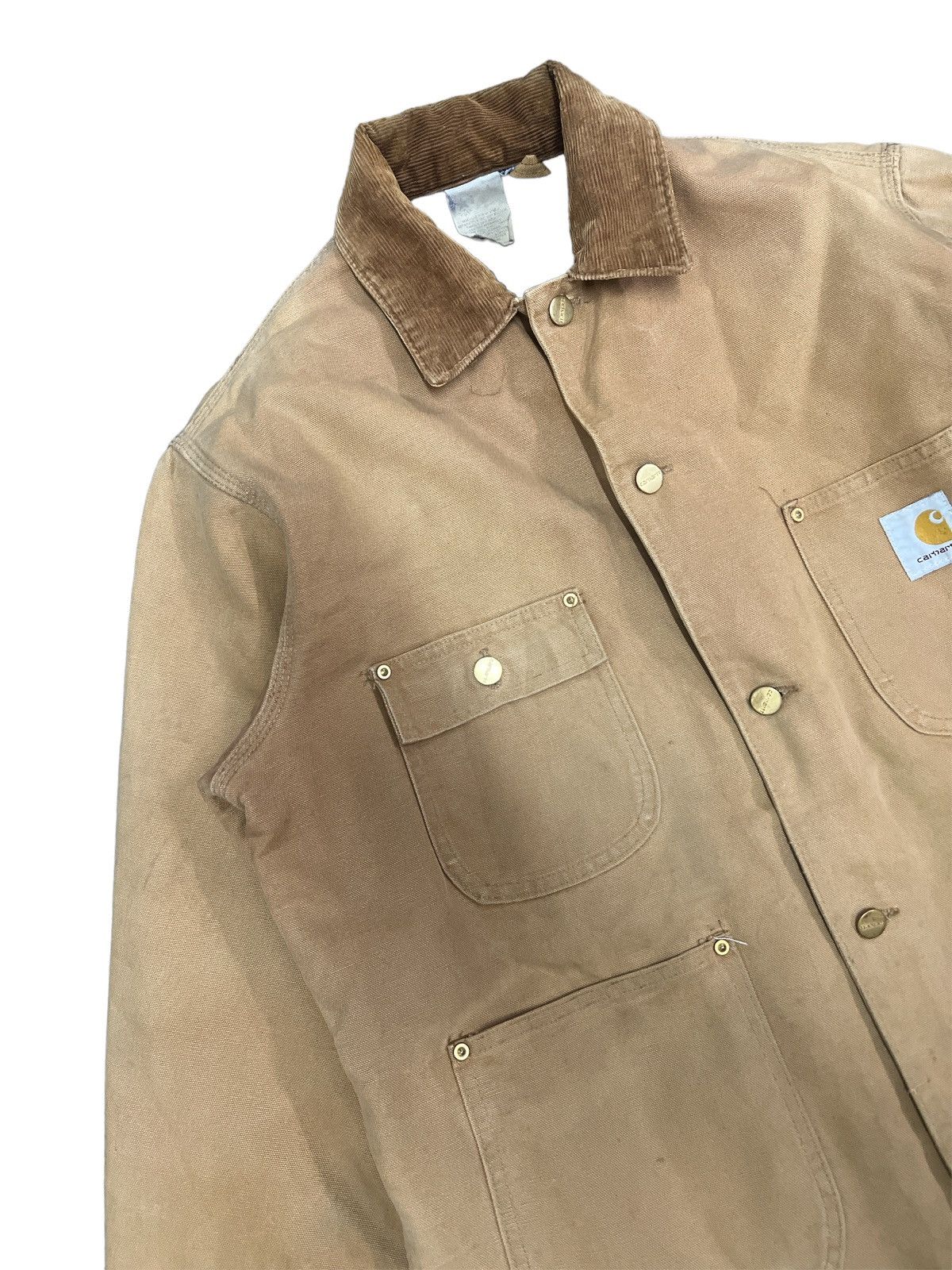 Carhartt × Vintage VINTAGE CARHARTT WORKERS JACKET WTH BLANKET Size US L / EU 52-54 / 3 - 5 Thumbnail