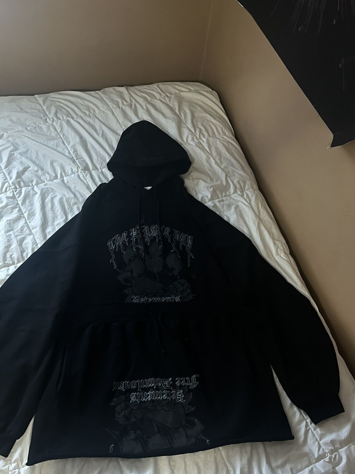 Vetements Vetements Pirate Bay Hoodie Dress | Grailed