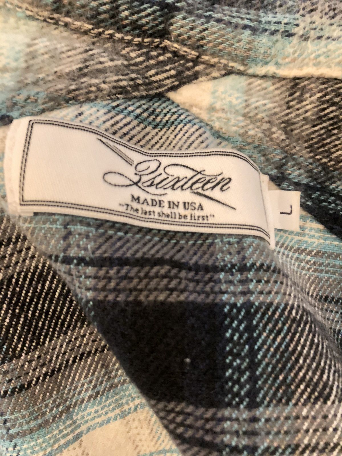 3sixteen 3sixteen Crosscut Flannel Size US L / EU 52-54 / 3 - 3 Thumbnail