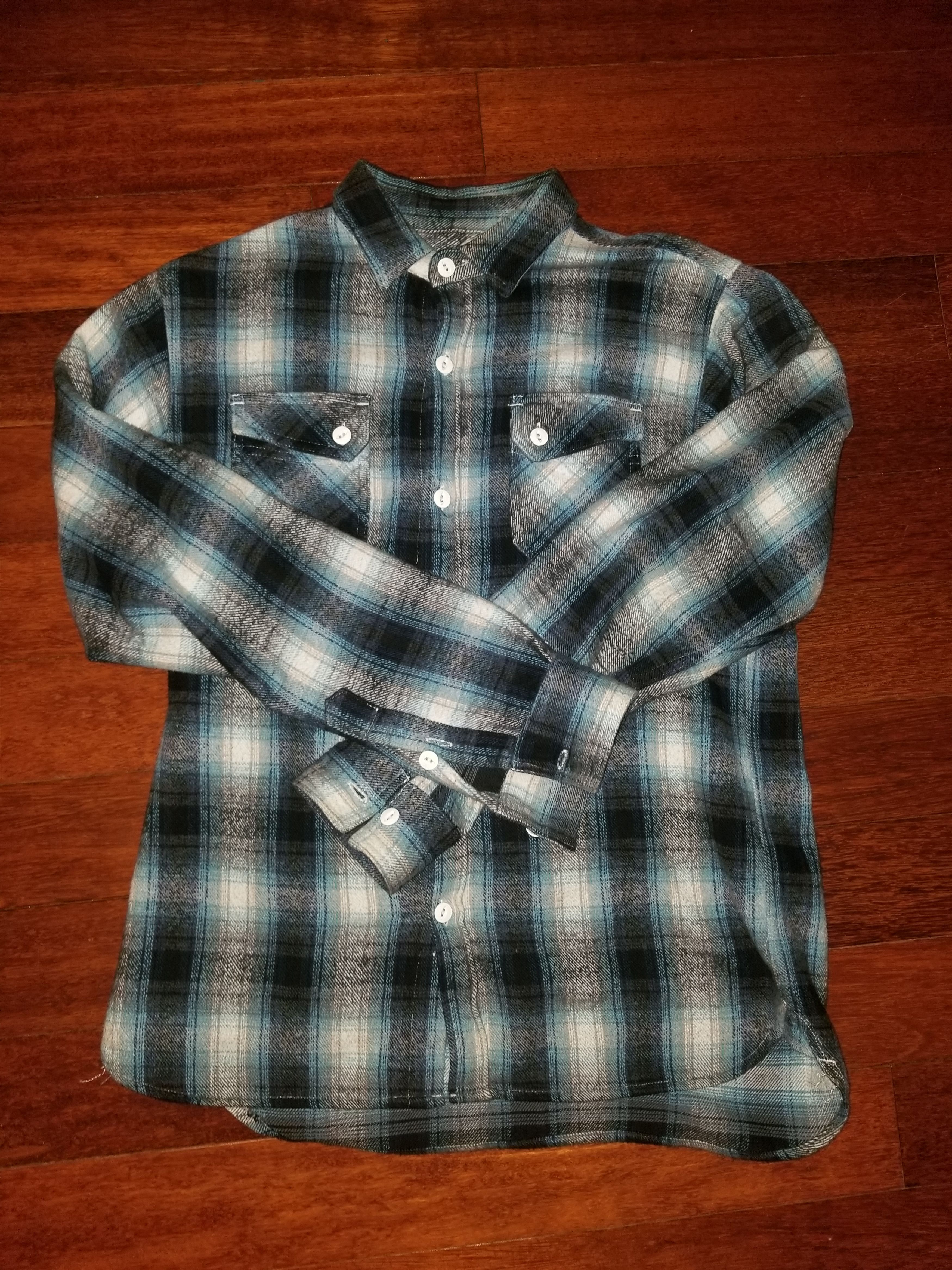 3sixteen 3sixteen Crosscut Flannel Size US L / EU 52-54 / 3 - 1 Thumbnail