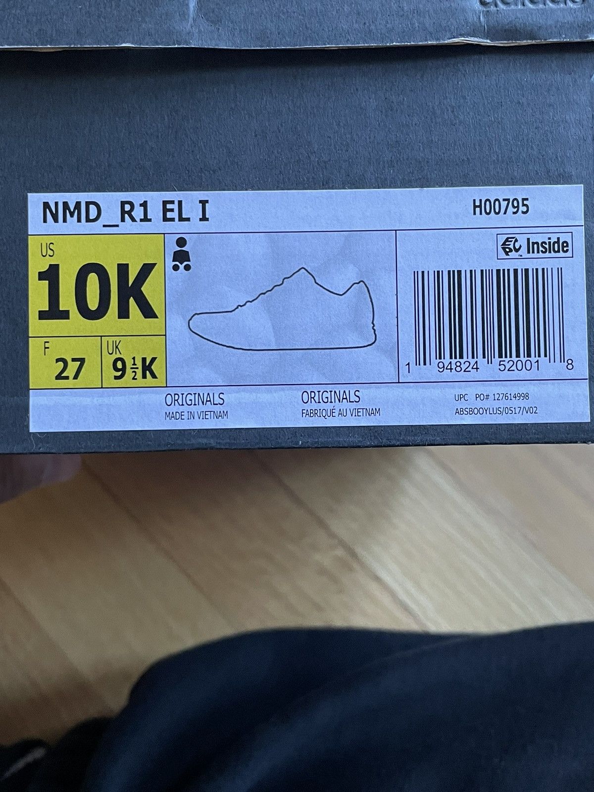 Kevin Lyons x NMD_R1 on sale Refined Big Kid 'Monster