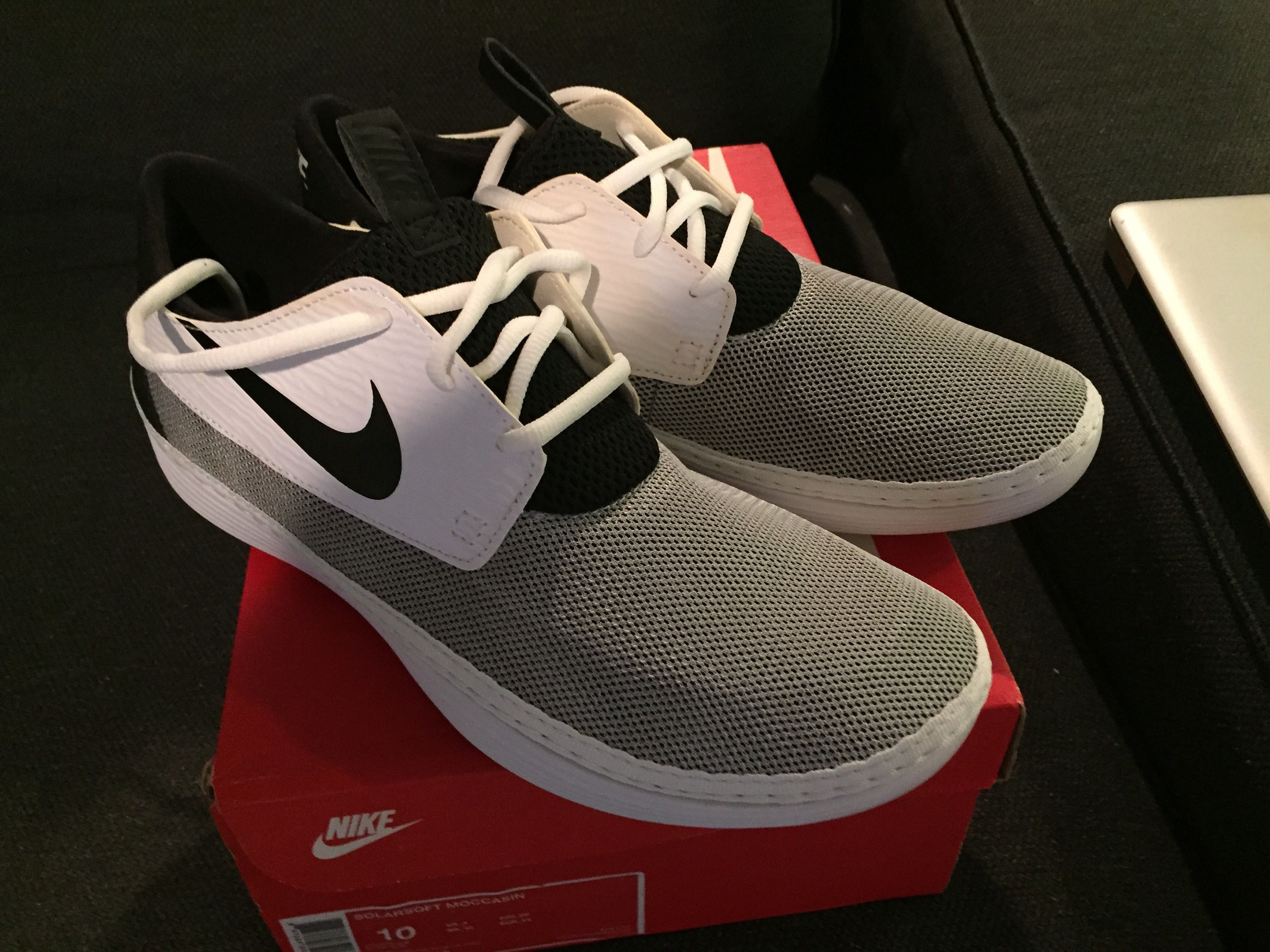 Nike solarsoft moccasin best sale