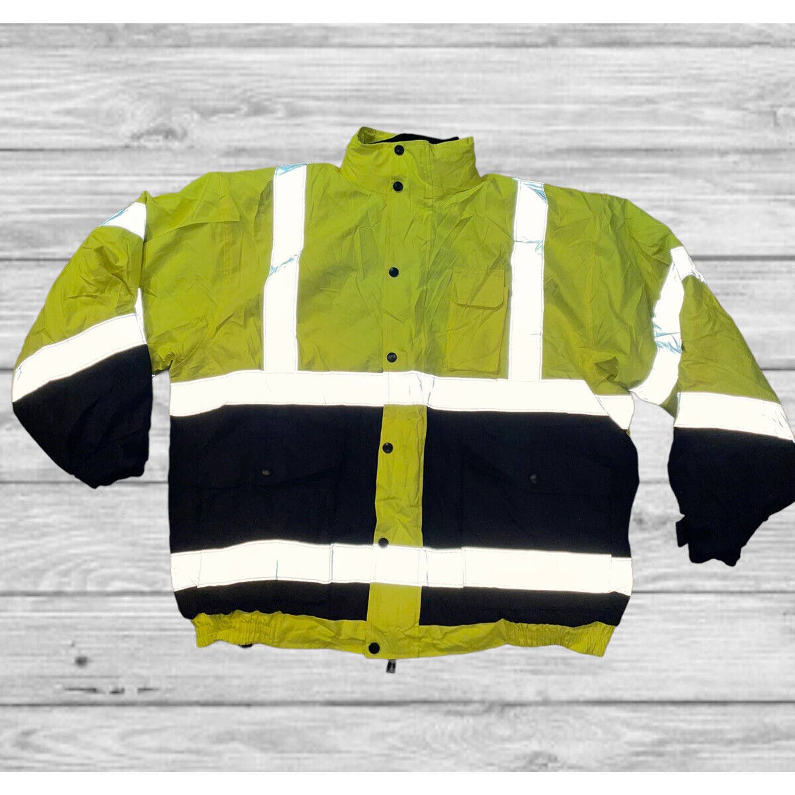 UTILITY PRO WEAR MEN SZ XXL HIGH VIZ INSULATED WORK JACKET