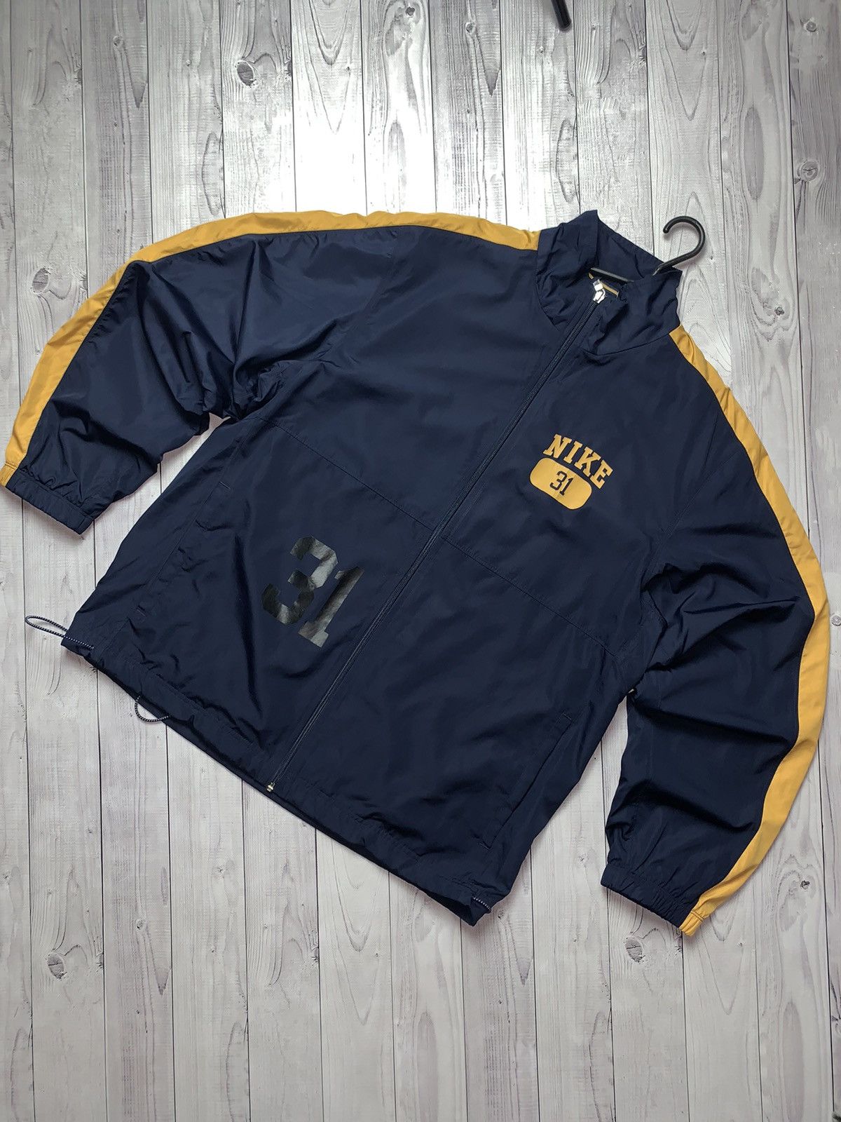 Nike × Vintage Vintage Nike track jacket Big logo size L Size US L / EU 52-54 / 3 - 3 Thumbnail