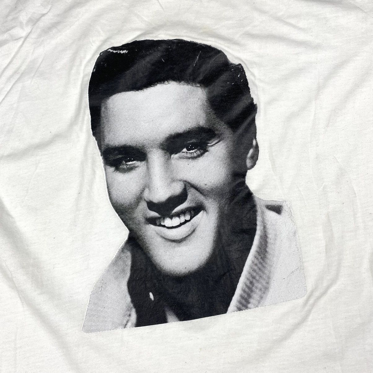 Band Tees Extremely RARE! 80’s Elvis Presley T Shirt American Vintage Size US XL / EU 56 / 4 - 2 Thumbnail