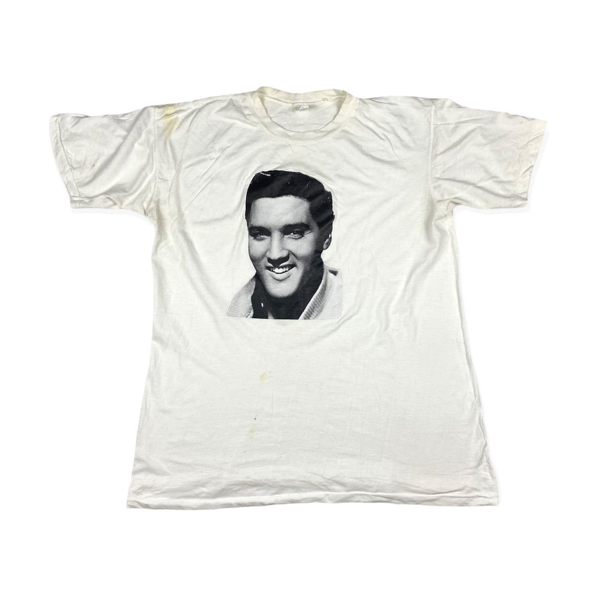 Band Tees Extremely RARE! 80’s Elvis Presley T Shirt American Vintage Size US XL / EU 56 / 4 - 1 Thumbnail