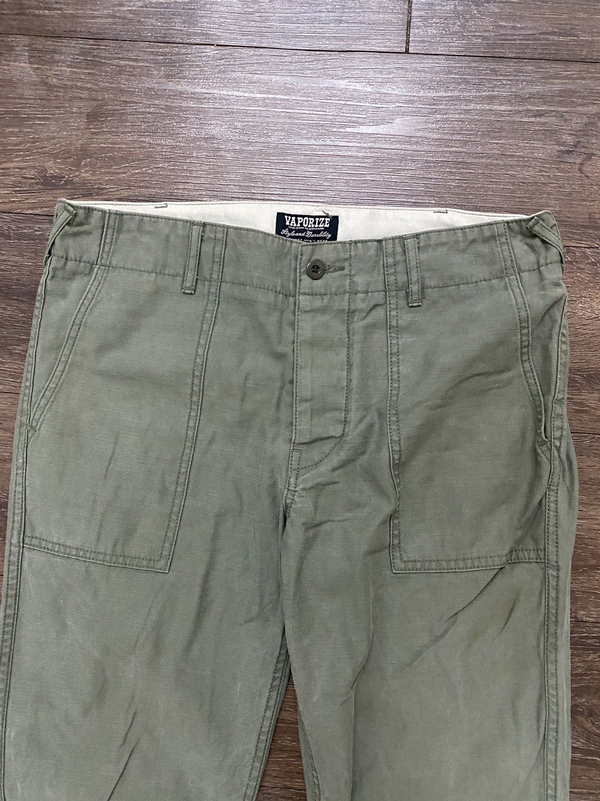 Vintage Vaporize buckle casual pants japan Size US 31 - 2 Thumbnail
