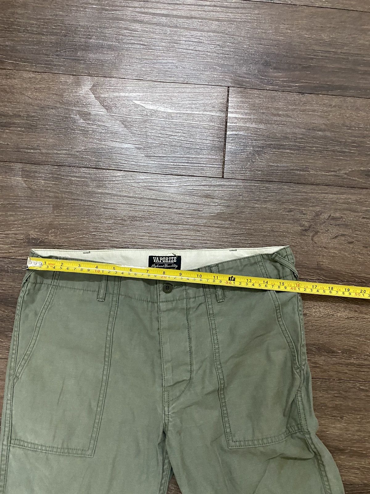Vintage Vaporize buckle casual pants japan Size US 31 - 6 Thumbnail