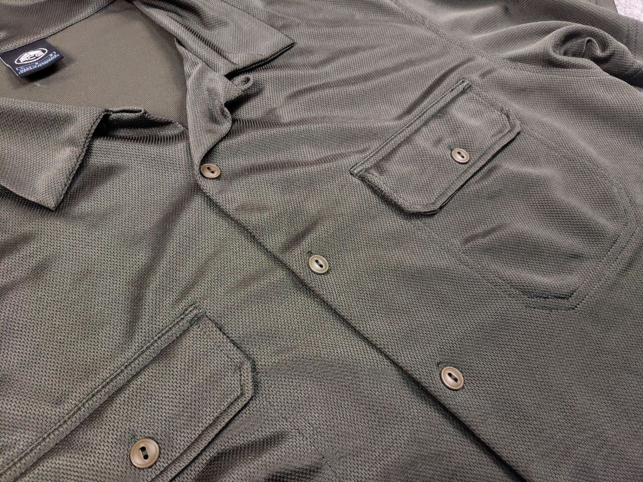 Nike ACG Vintage 90's Nike ACG Olive button Shirt with Pockets Size US L / EU 52-54 / 3 - 12 Thumbnail