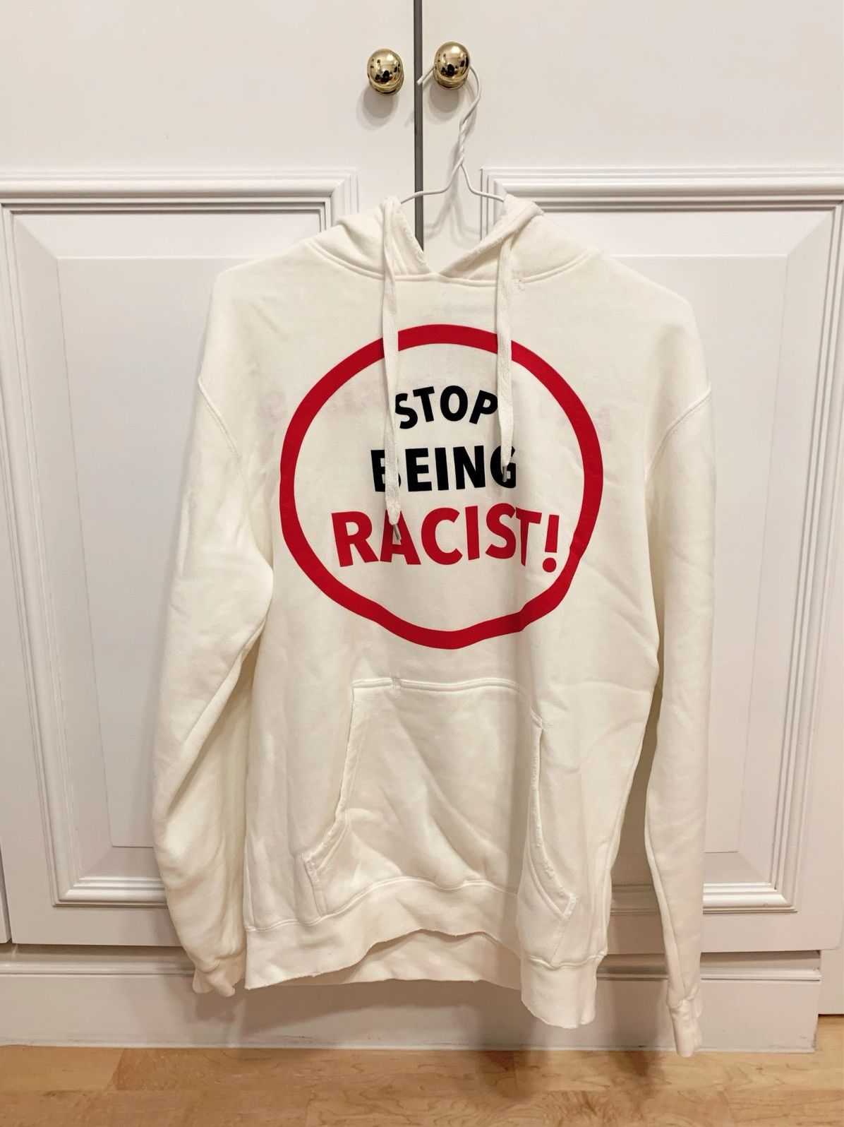 GALLERY DEPT.☆関税込☆STOP BEING RACISTリバーシブルパーカー GALLERY DEPT.☆関税込☆STOP BEING RACISTリバーシブルパーカー