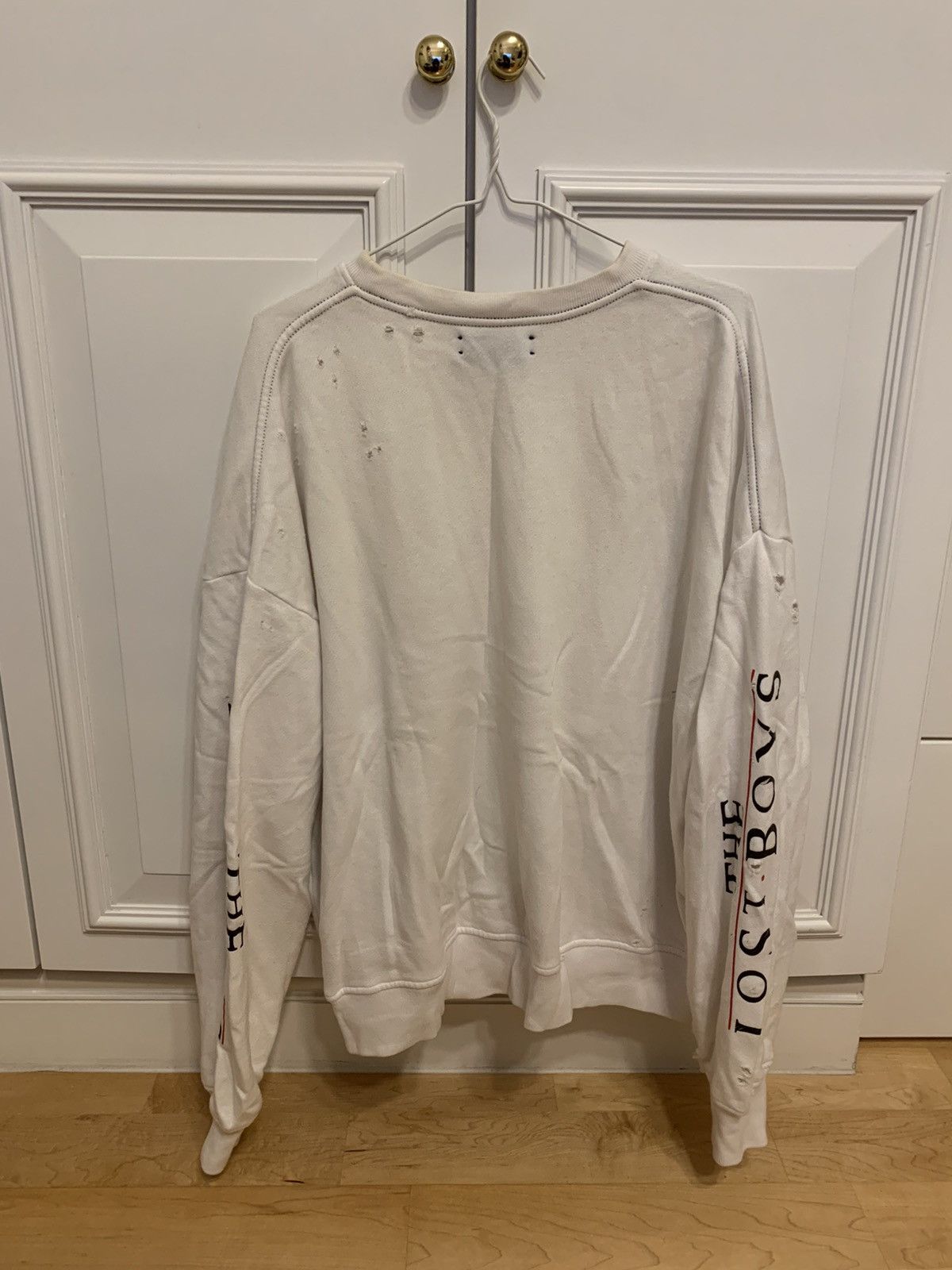 Amiri Amiri “The Lost Boys” White Sweatshirt Size US XS / EU 42 / 0 - 2 Thumbnail