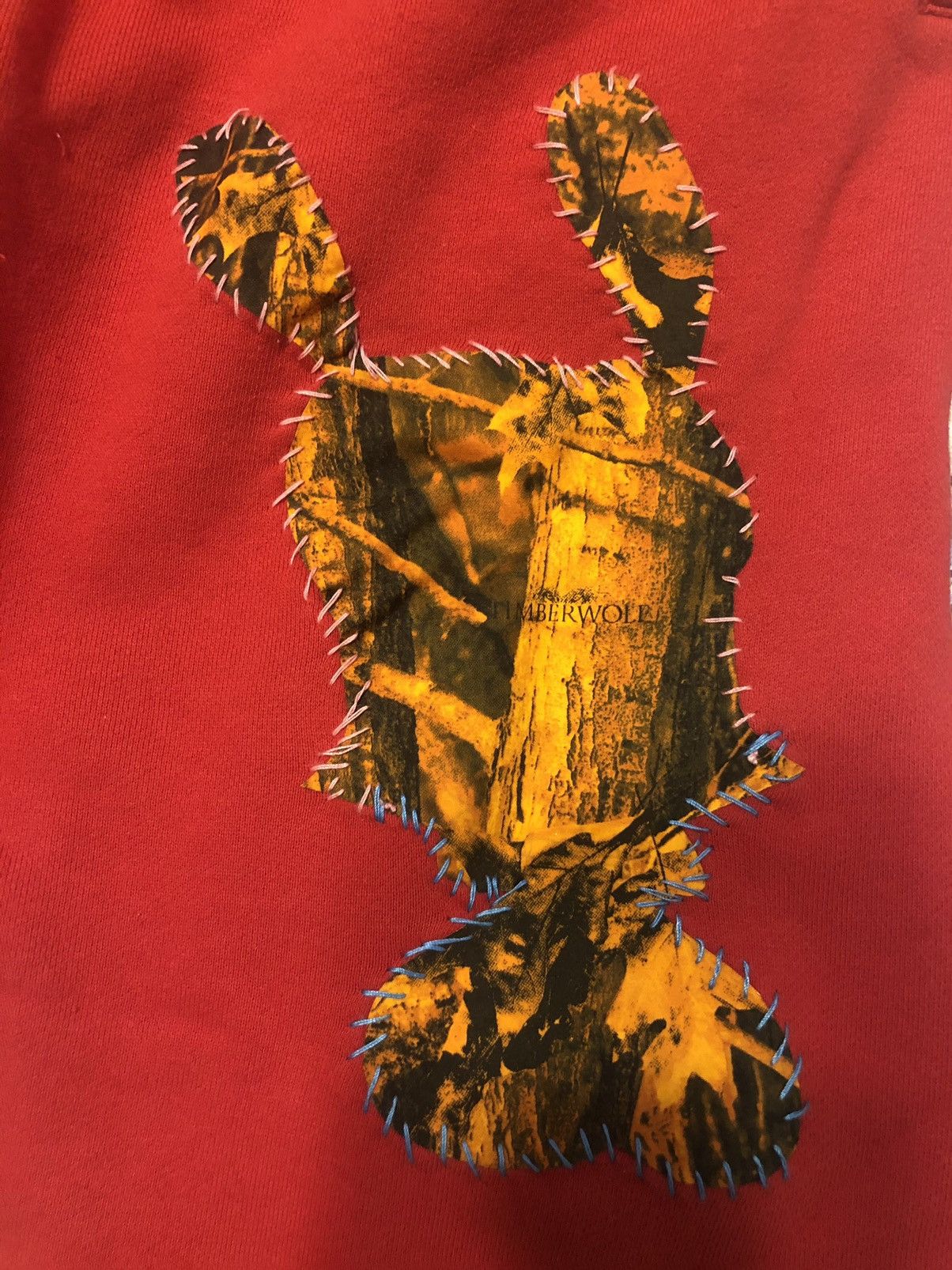 Japanese Brand Skoloct x Big Smile Tokyo 1 of 1 Red Sweatpants (VERY RARE) Size US 30 / EU 46 - 4 Thumbnail