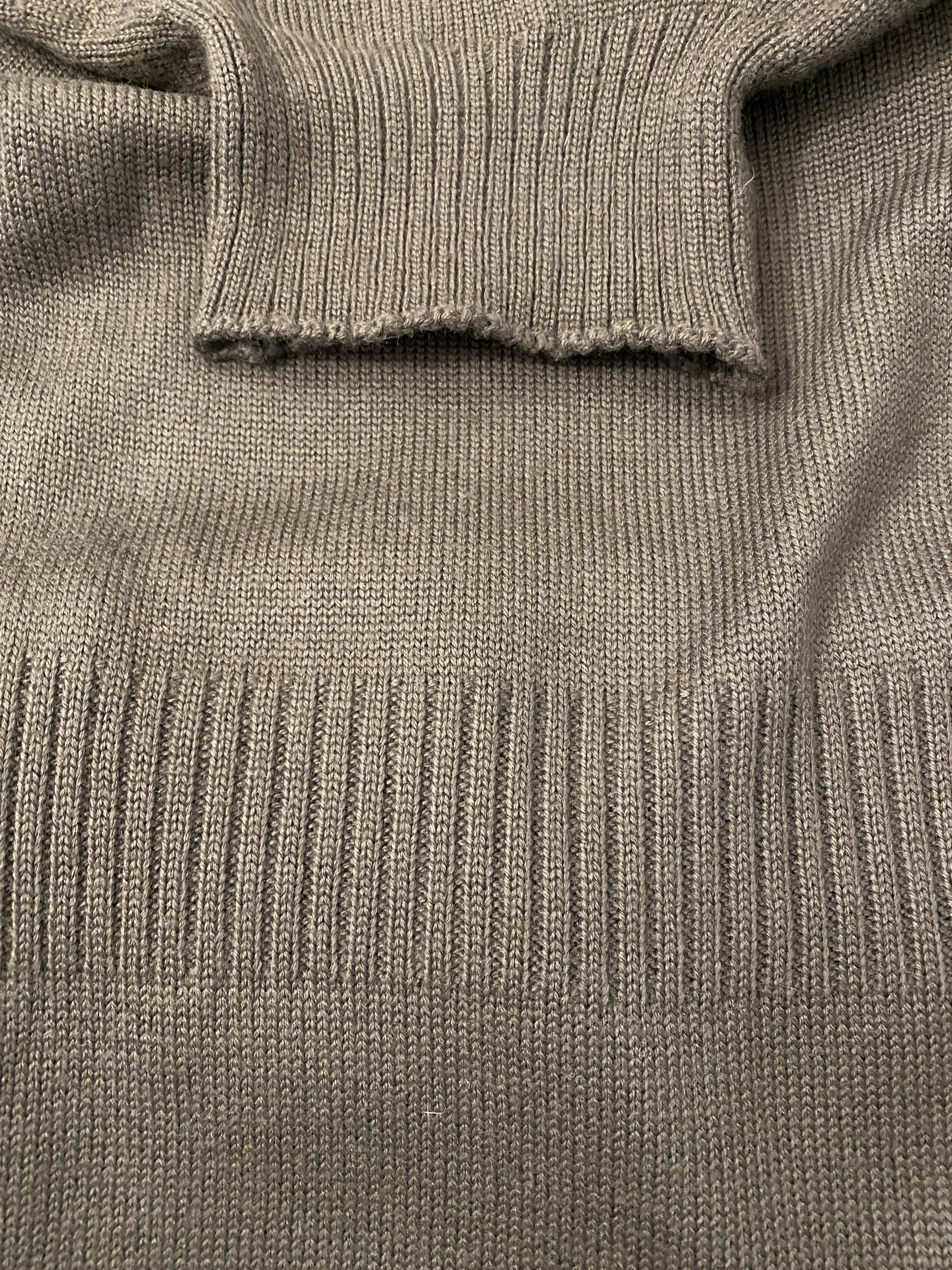 STEFANEL brown wool/acrylic dress