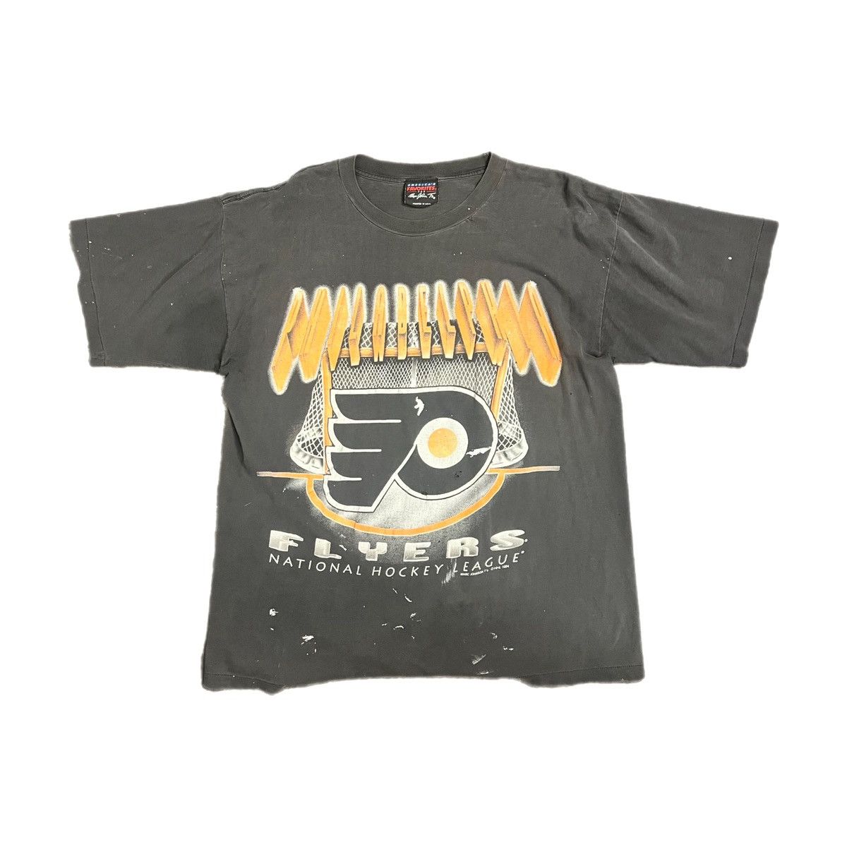 Vintage Vintage 1994 Philadelphia Flyers Tshirt NHL Single Stitch Size US L / EU 52-54 / 3 - 3 Thumbnail