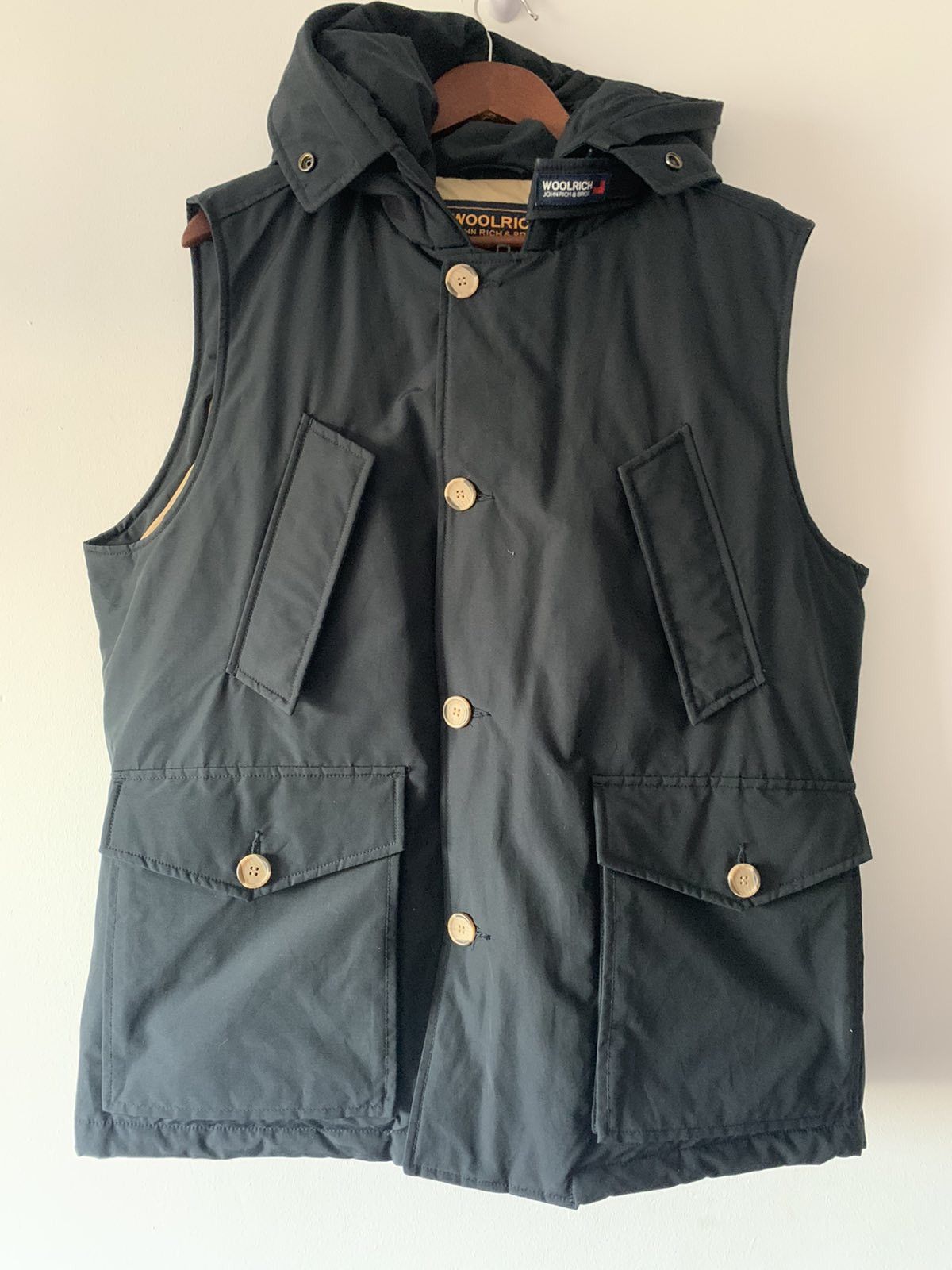 Woolrich Woolen Mills 🐑 Woolrich Black Down Vests Size US L / EU 52-54 / 3 - 1 Thumbnail