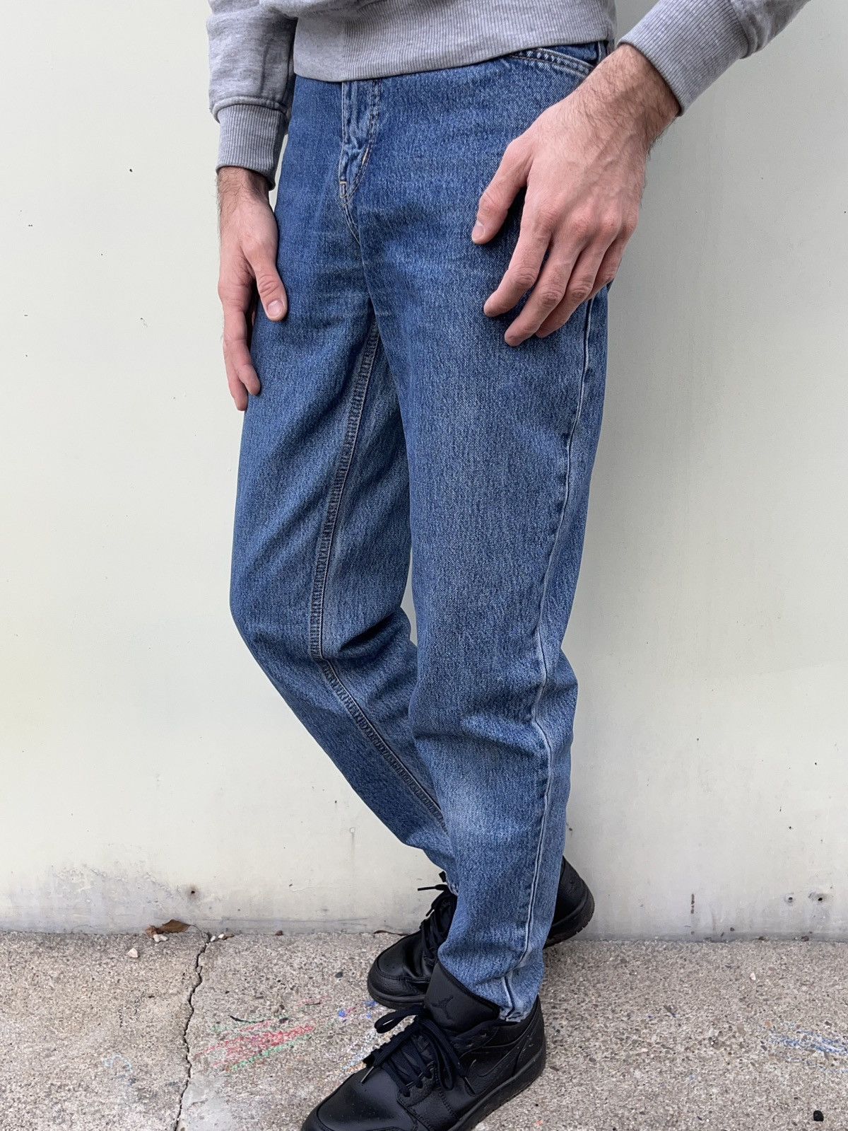 Edwin × Japanese Brand × Vintage Vintage 90’s Edwin Japan Newton Slim Jeans Size US 28 / EU 44 - 3 Thumbnail