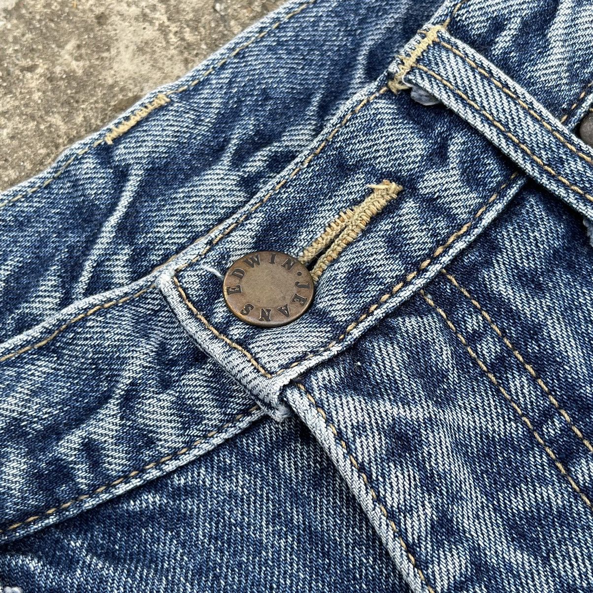 Edwin × Japanese Brand × Vintage Vintage 90’s Edwin Japan Newton Slim Jeans Size US 28 / EU 44 - 9 Thumbnail
