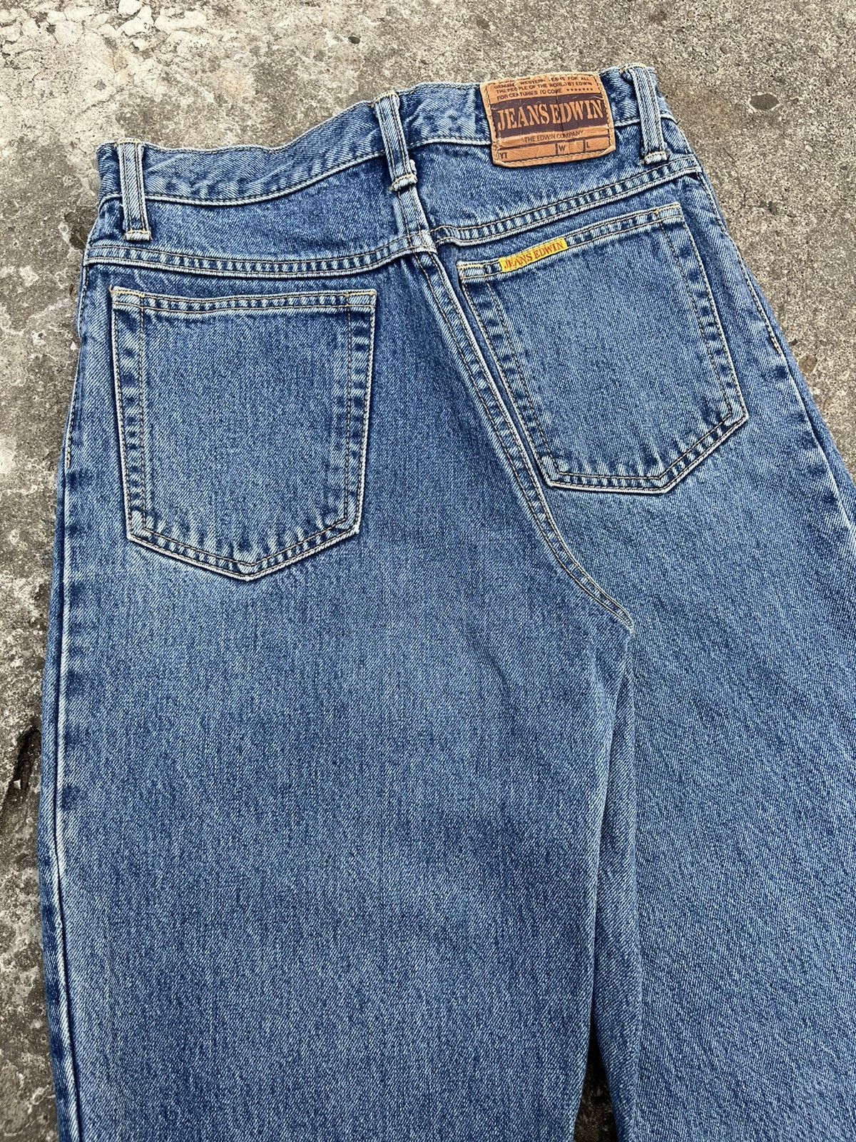 Edwin × Japanese Brand × Vintage Vintage 90’s Edwin Japan Newton Slim Jeans Size US 28 / EU 44 - 15 Thumbnail