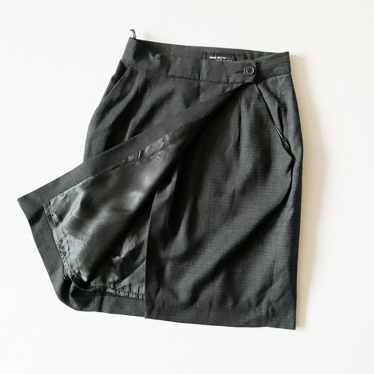 Hysteric Glamour × Miss Sixty 🕷 Miss Sixty Vintage Goth Skirt Size 24" / US 00 / IT 34 - 3 Thumbnail