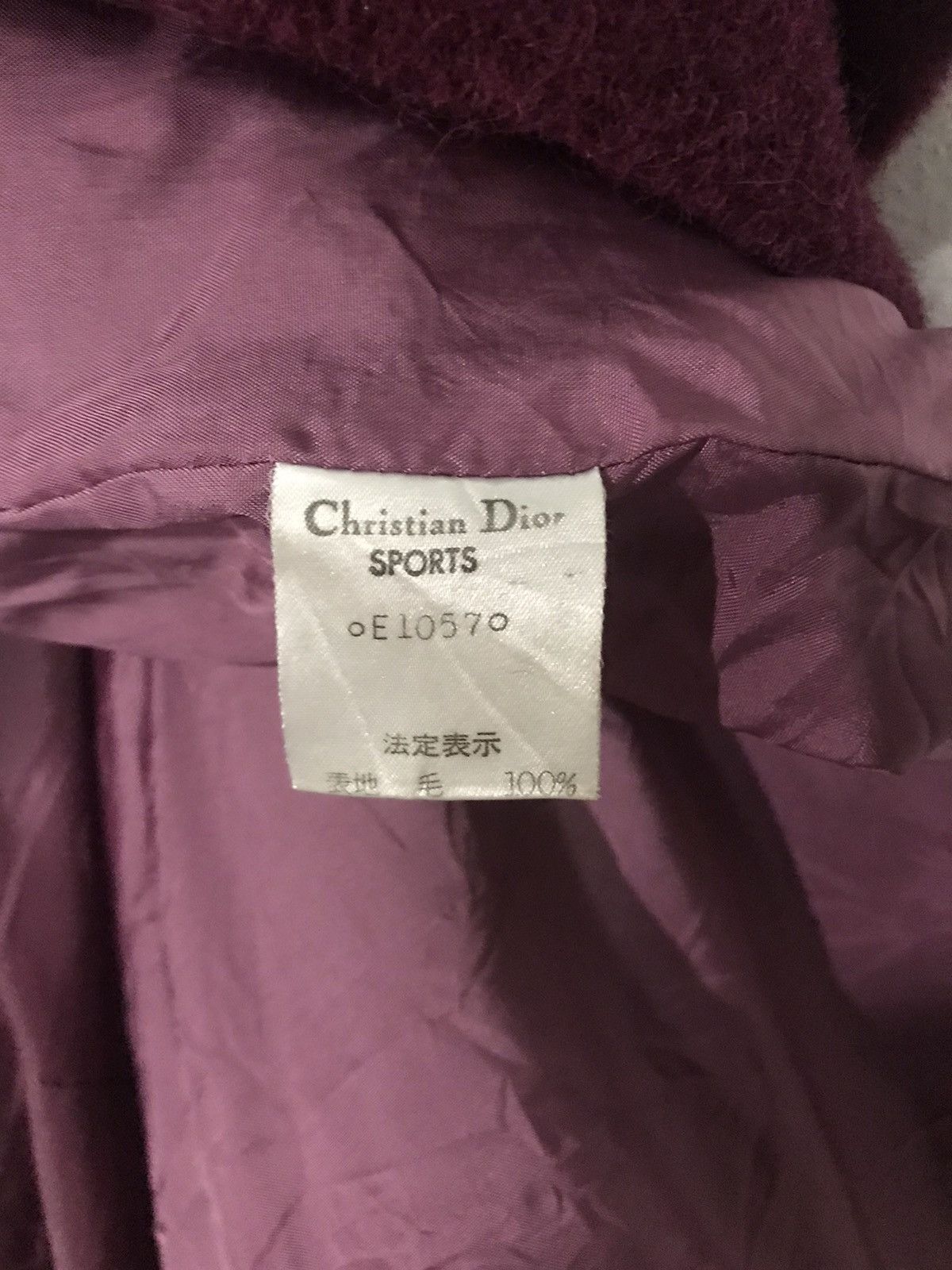 Christian Dior Monsieur Vintage Christian Dior Wool Long Jacket Size US M / EU 48-50 / 2 - 10 Thumbnail