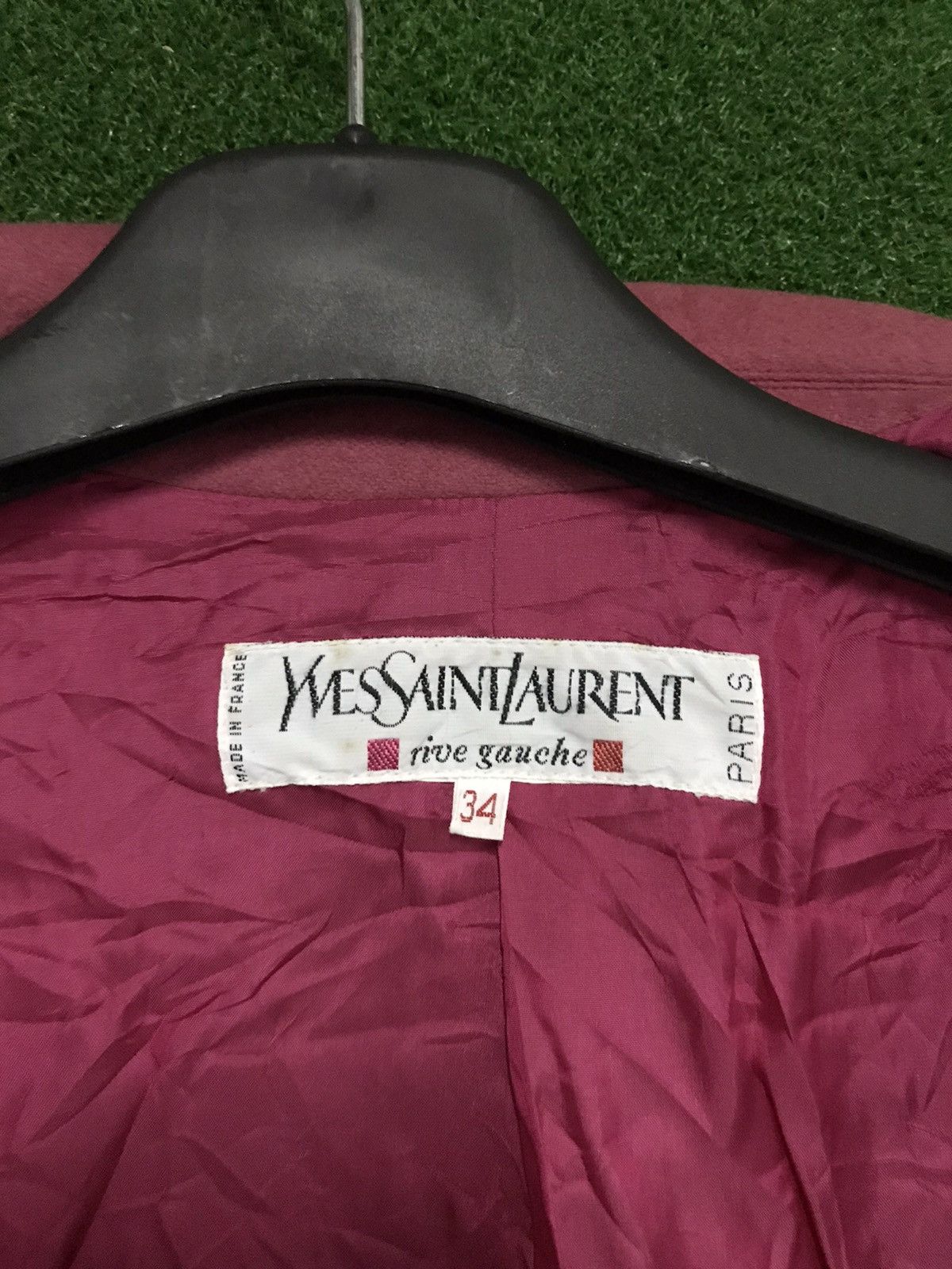 Yves Saint Laurent Vintage Yves Saint Laurent long jacket Size US L / EU 52-54 / 3 - 7 Thumbnail