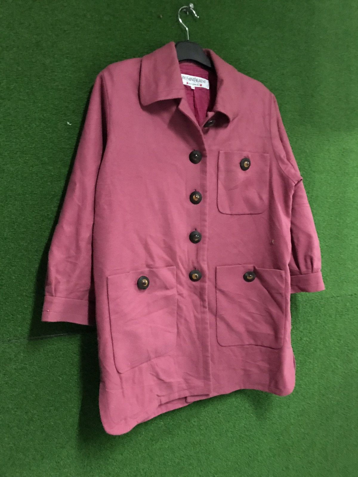 Yves Saint Laurent Vintage Yves Saint Laurent long jacket Size US L / EU 52-54 / 3 - 2 Thumbnail