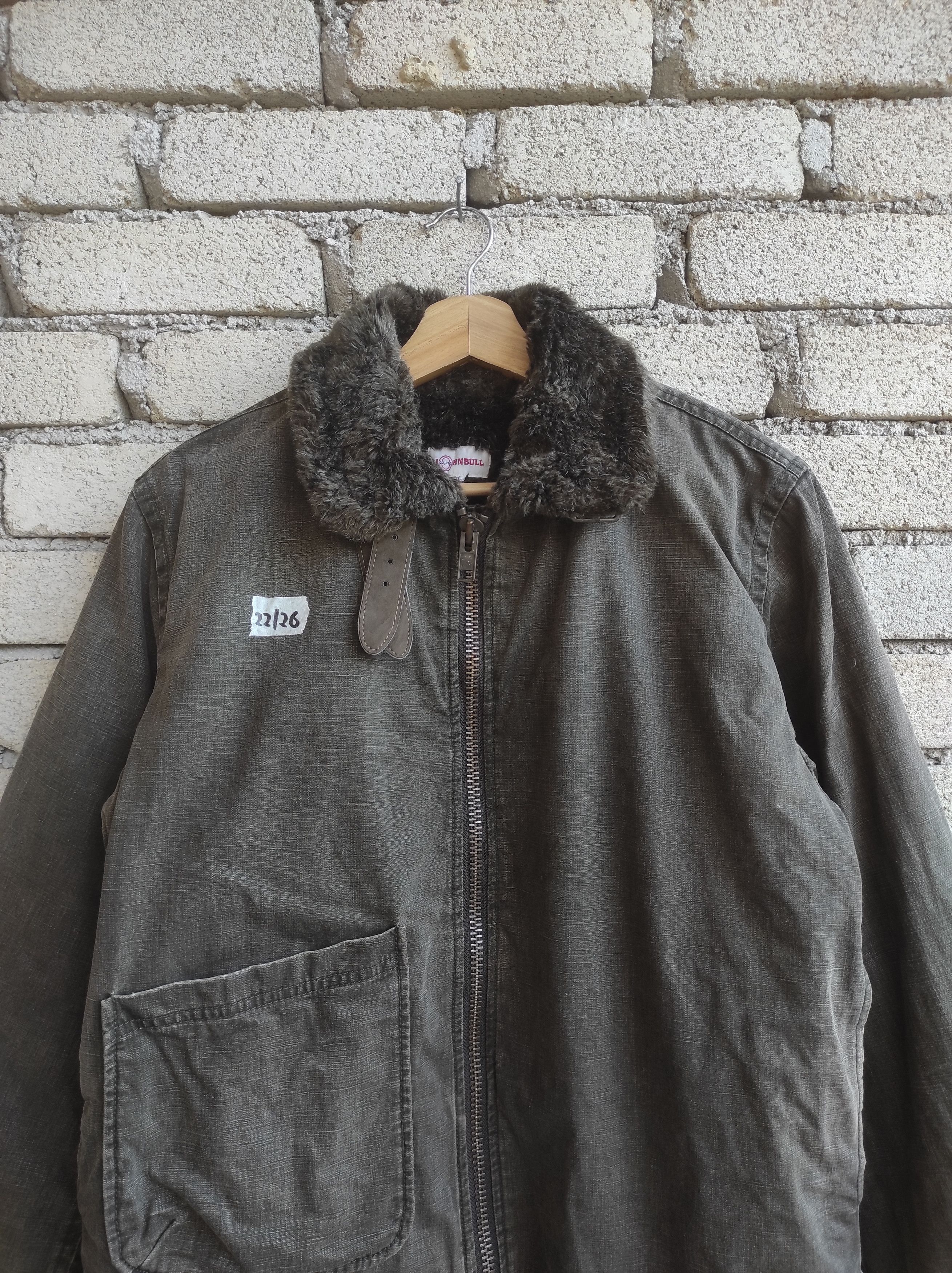 Johnbull × Vintage john bull b 3 heavy jacket style army military Size US M / EU 48-50 / 2 - 3 Thumbnail
