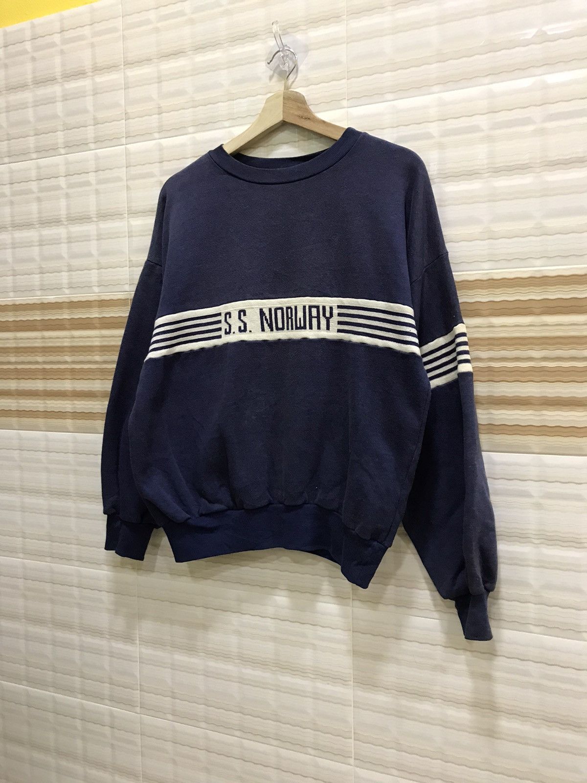 Vintage Vintage S.S Norway Sweatshirt Size US M / EU 48-50 / 2 - 2 Thumbnail