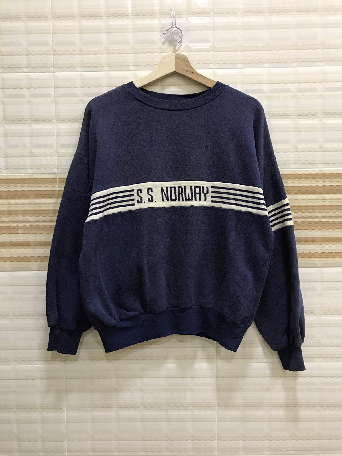 Vintage Vintage S.S Norway Sweatshirt Size US M / EU 48-50 / 2 - 1 Thumbnail