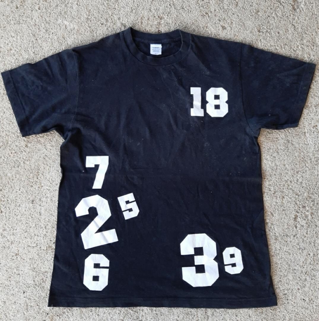 Japanese Brand Embroidery Big Logo Number Tee Size US M / EU 48-50 / 2 - 1 Thumbnail