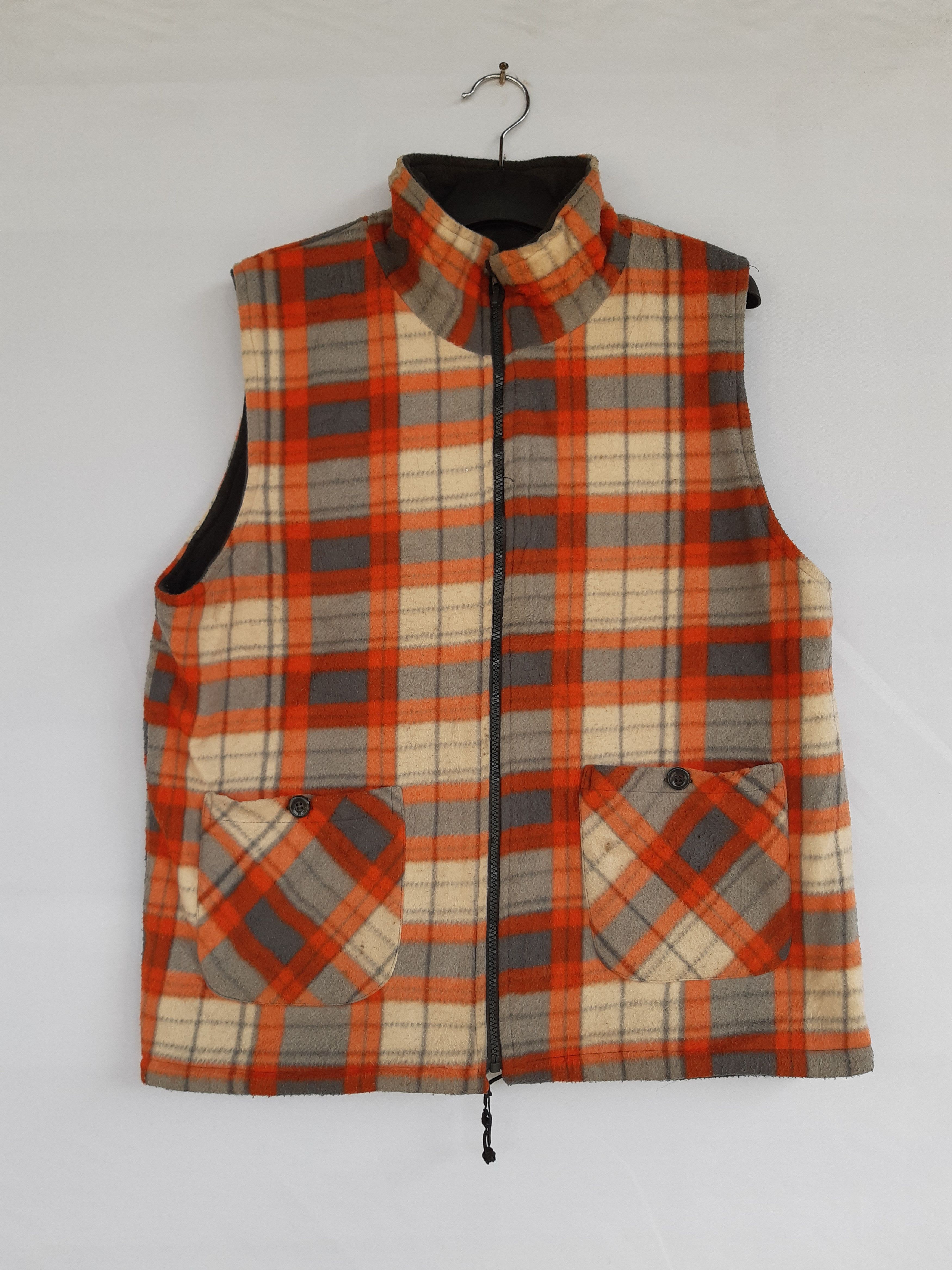 Japanese Brand RIVER SIBLE VEST NICE COLOR Size US L / EU 52-54 / 3 - 1 Thumbnail