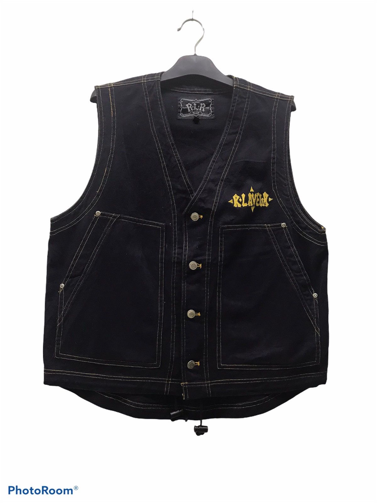 Japanese Brand RATON LAVEUR DENIM VEST JACKET Size US M / EU 48-50 / 2 - 1 Thumbnail