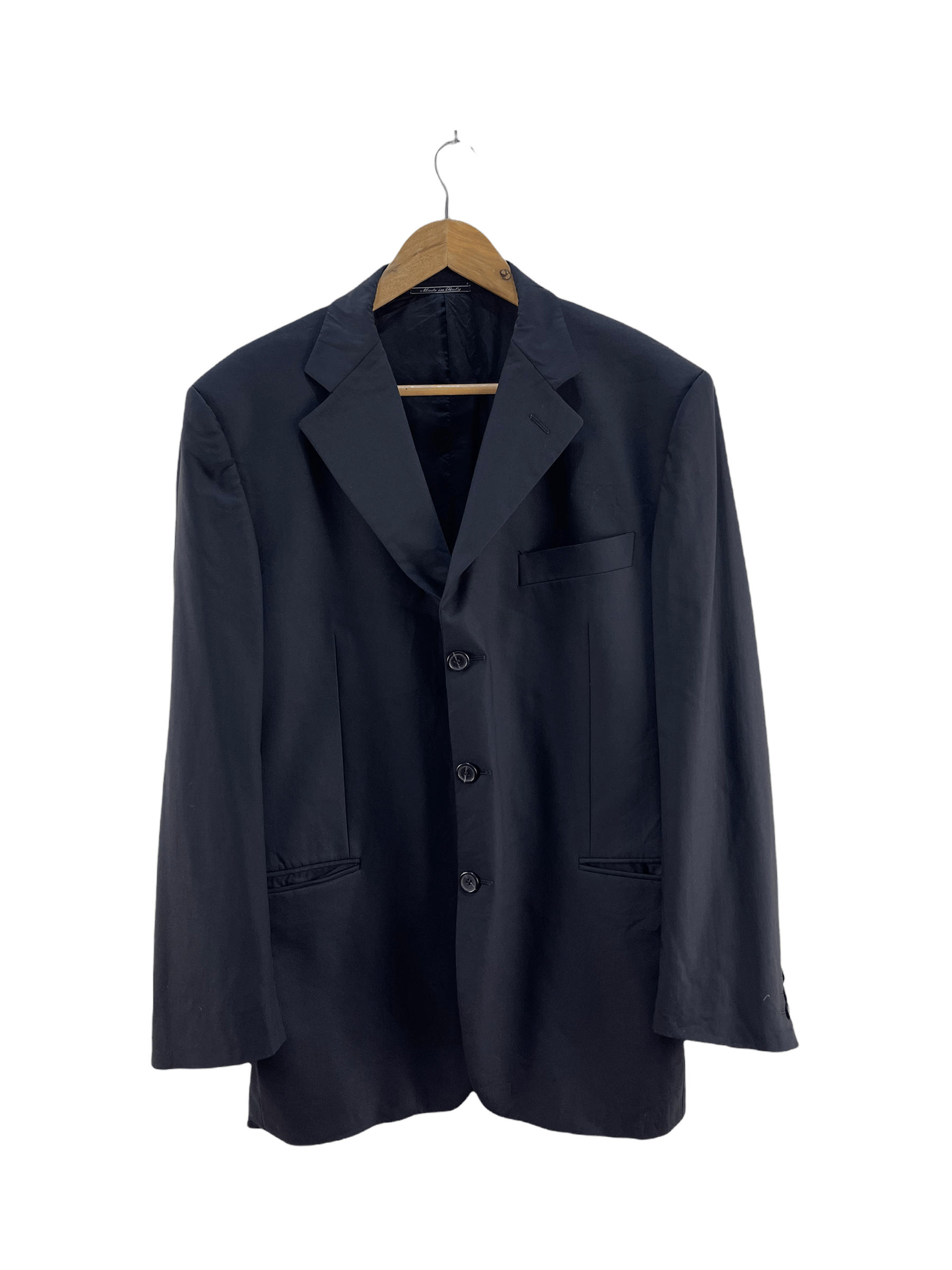 image of Fendi Uomo Coat Jacket in Black, Men's (Size Medium)