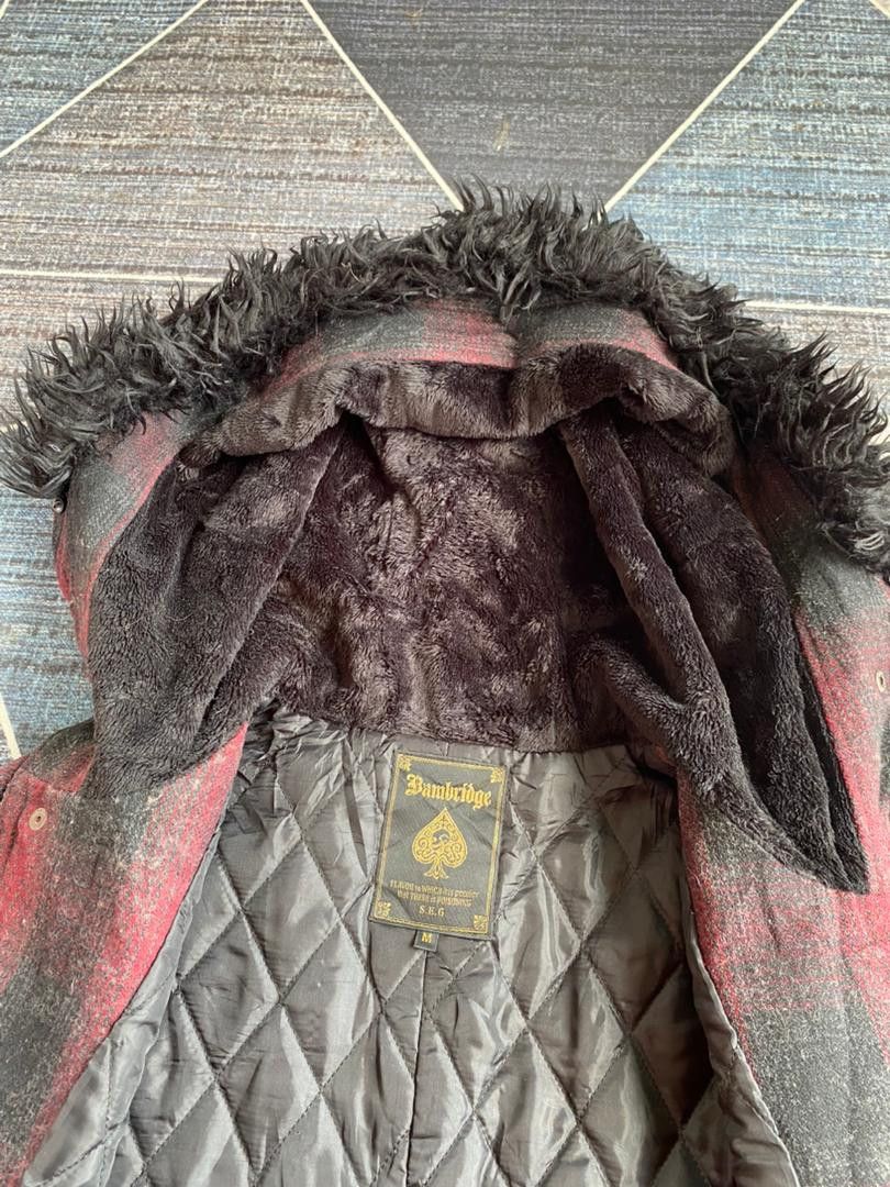 14th Addiction × KMRii × Le Grande Bleu (L.G.B.) Smack Engineer Tartan Wool Fishtail Parka Jacket Size US M / EU 48-50 / 2 - 19 Thumbnail
