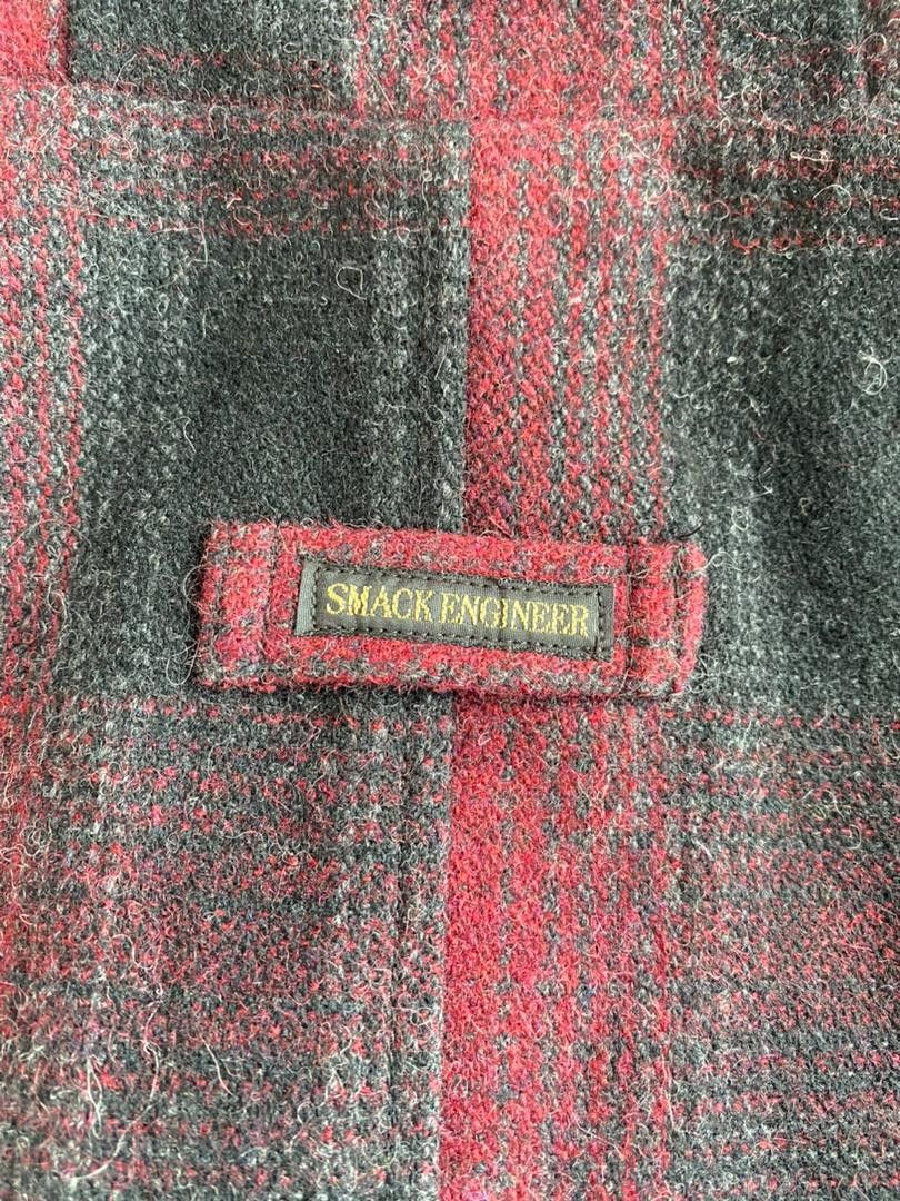 14th Addiction × KMRii × Le Grande Bleu (L.G.B.) Smack Engineer Tartan Wool Fishtail Parka Jacket Size US M / EU 48-50 / 2 - 13 Thumbnail