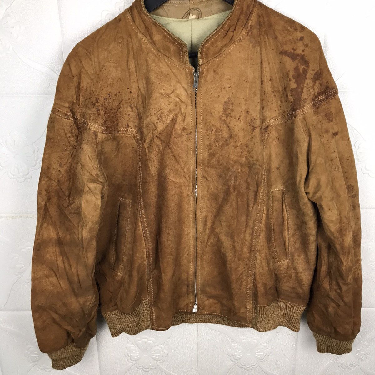 Japanese Brand × Vintage Vintage Japanese Hardlion Rock Tokyo Leather Brown Jacket Size US M / EU 48-50 / 2 - 3 Thumbnail