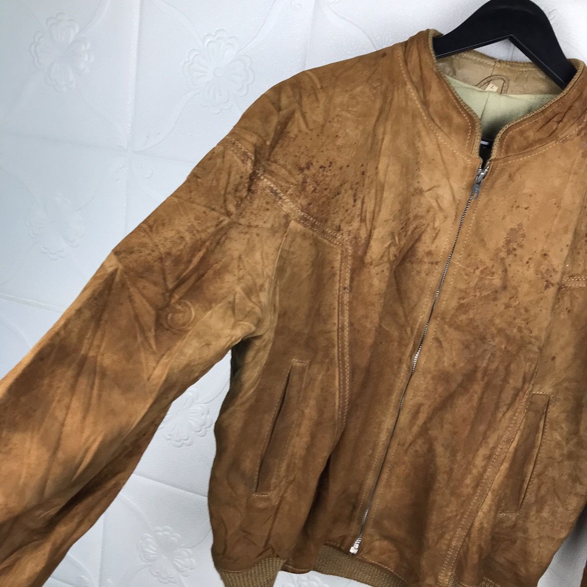 Japanese Brand × Vintage Vintage Japanese Hardlion Rock Tokyo Leather Brown Jacket Size US M / EU 48-50 / 2 - 6 Thumbnail