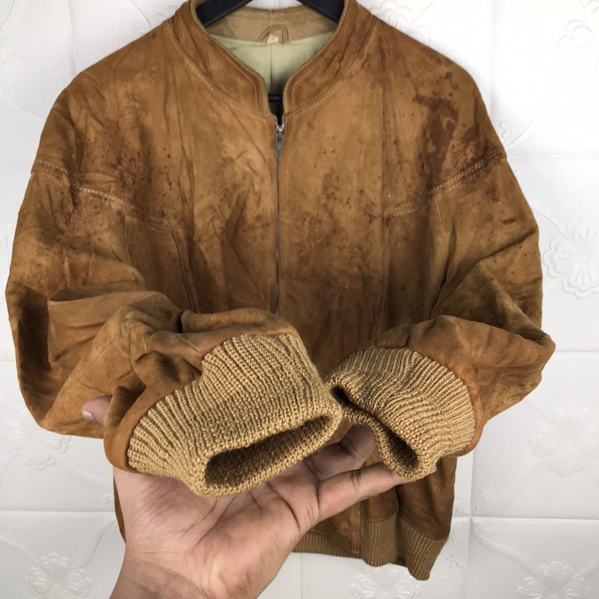 Japanese Brand × Vintage Vintage Japanese Hardlion Rock Tokyo Leather Brown Jacket Size US M / EU 48-50 / 2 - 5 Thumbnail