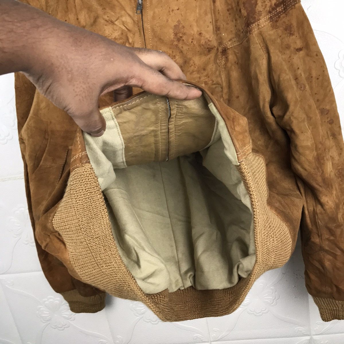 Japanese Brand × Vintage Vintage Japanese Hardlion Rock Tokyo Leather Brown Jacket Size US M / EU 48-50 / 2 - 8 Thumbnail