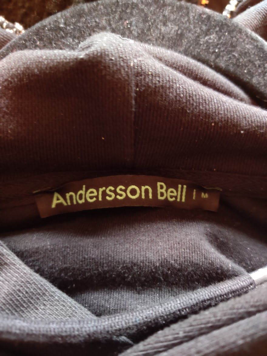 Andersson Bell Andersson Bell Black Fabric Contrast Hoodie Size US M / EU 48-50 / 2 - 3 Thumbnail